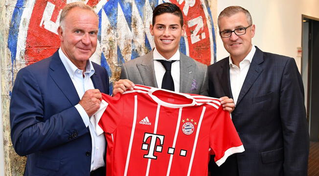 James Rodríguez fue presentado Bayern Munich:  "Lo voy a dar todo para ganar títulos" [VIDEO] 