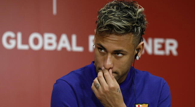 Neymar piensa en abandonar Barcelona por el poco protagonismo que tiene en el equipo