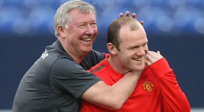 Wayne Rooney y Alex Ferguson tenían una relación muy cercana. 