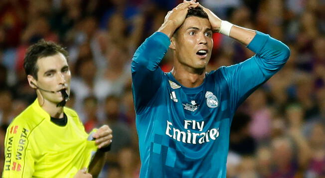 Comité de Apelación ratifica sanción de 5 partidos a Cristiano Ronaldo