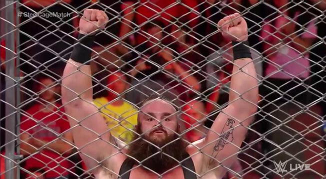 En WWE Raw, Braun Strowman masacró al Big Show en la jaula de acero y va por Brock Lesnar.