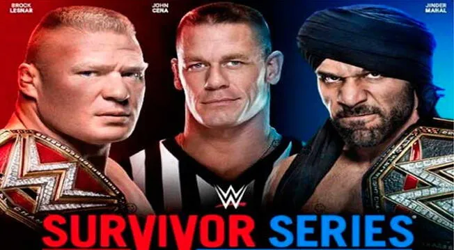 Survivor Series 2017: John Cena, Kurt Angle y Shane McMahon, los estelares del evento WWE, según promoción