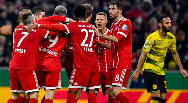 Bayern Múnich Venció 2 1 Al Borussia Dortmund Y Avanzó En La Copa De Alemania Video 