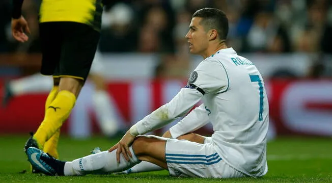 Cristiano Ronaldo podría perder el Clásico entre Real Madrid y Barcelona. Foto: AP
