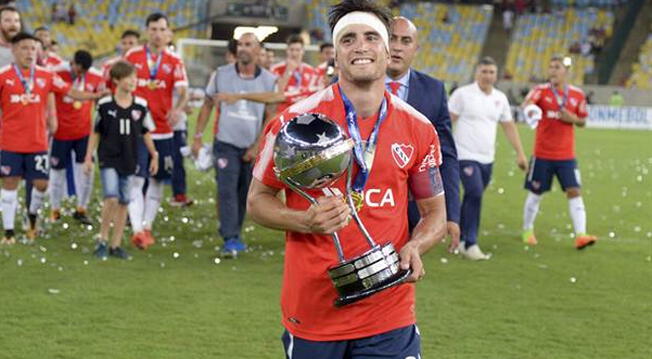 Nicolás Tagliafico se despidió de Independiente antes de partir a Europa.