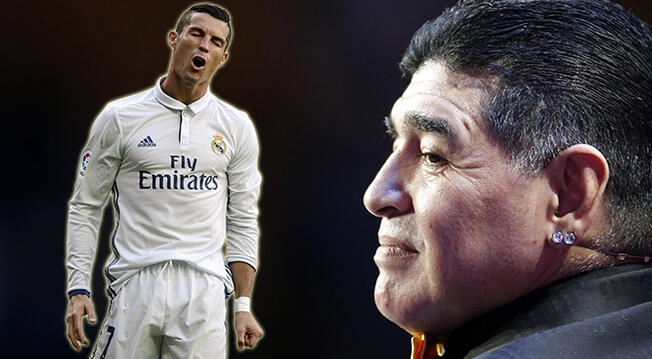 Diego Armando Maradona no considera que Cristiano Ronaldo sea el mejor de la historia.
