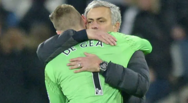 David De Gea es el protegido de José Mourinho. Foto: EFE