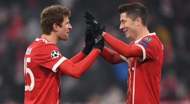Bayern Múnich derrotó 5-0 a Besiktas en la Champions League.