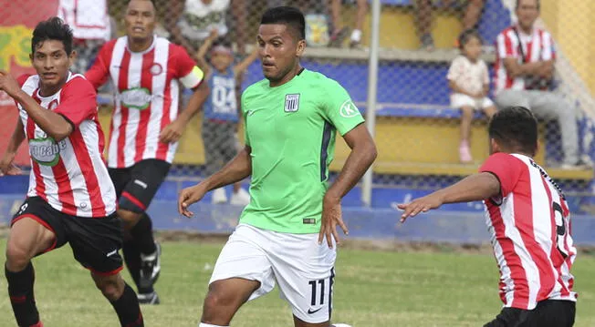 Janio Pósito lleva cinco goles con la camiseta de Alianza Lima 