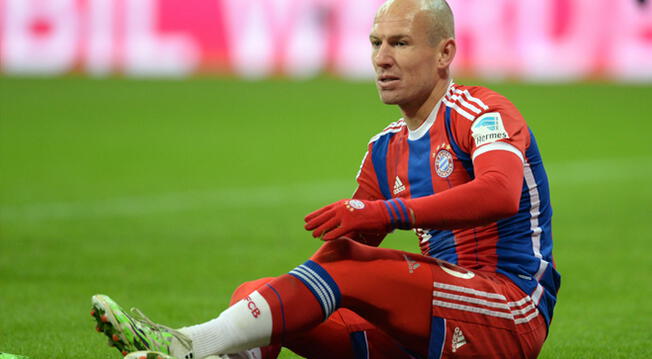 Arjen Robben ganó una Champions League con el Bayern Múnich. Foto: EFE