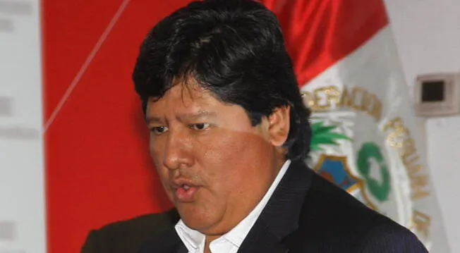 El dirigente, Edwin Oviedo, se convirtió en el presidente de la Federación Peruana de Fútbol en el año 2014.