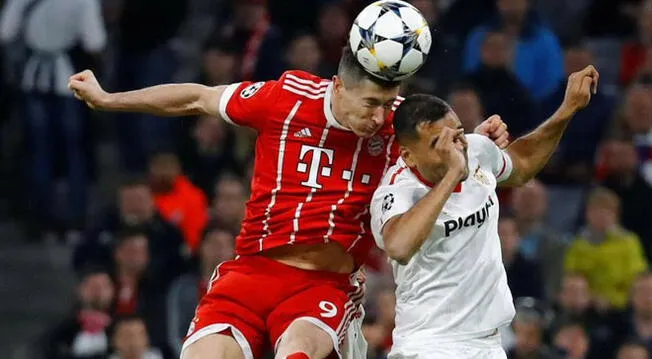 Robert Lewandowski lleva 5 goles y 1 asistencia con el Bayern Múnich en la Champions League.