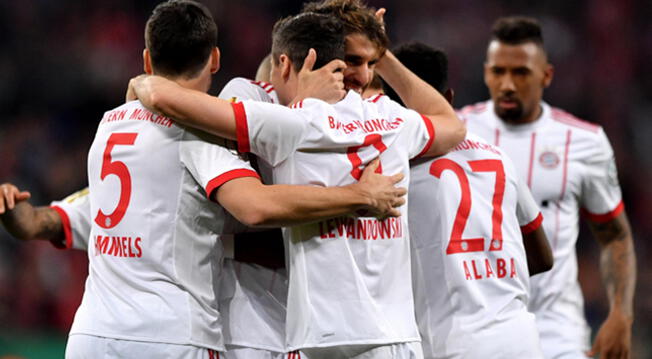 Bayern Múnich suma 18 títulos en su palmarés de Copa Alemana.    