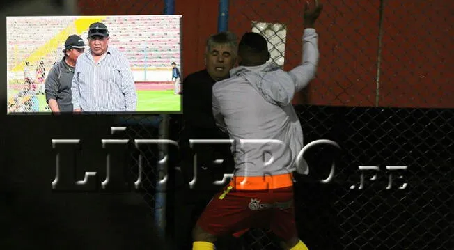Charles Monsalve sería separado de Sport Huancayo por agredir a Marcelo Grioni. 