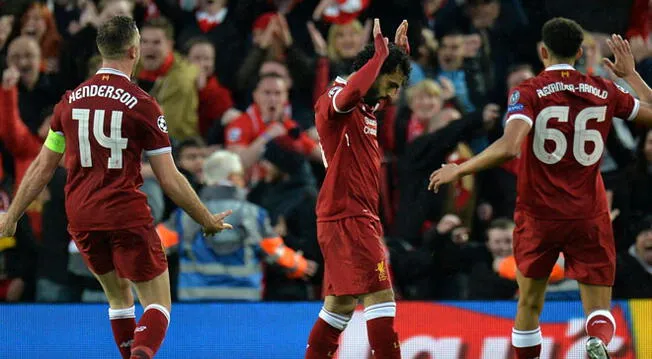 Liverpool venció 5-2 a Roma por la primera semifinal de la Champions League 