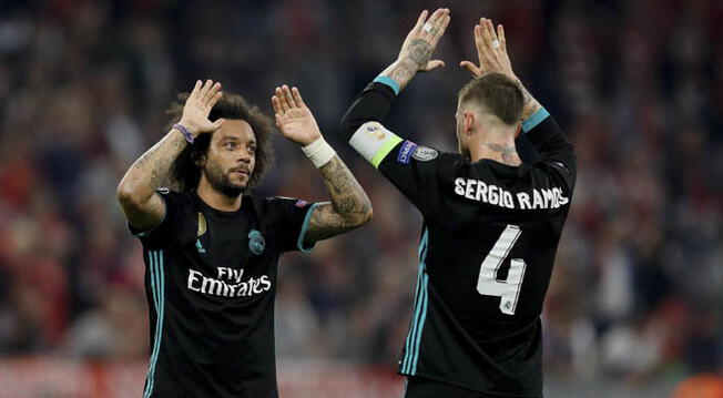 Marcelo anotó un golazo en la victoria del Real Madrid. 