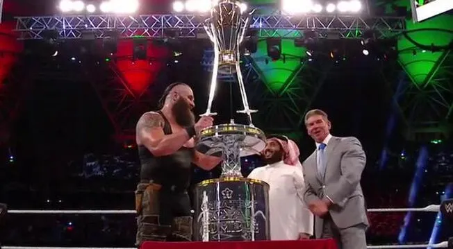 WWE Greatest Royal Rumble: Braun Strowman es el ganador tras vencer a 50 luchadores