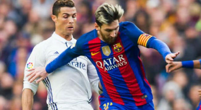 Cristiano Ronaldo (Real Madrid) y Lionel Messi (Barcelona) se juegan un partidazo en el Clásico. Foto: Agencias