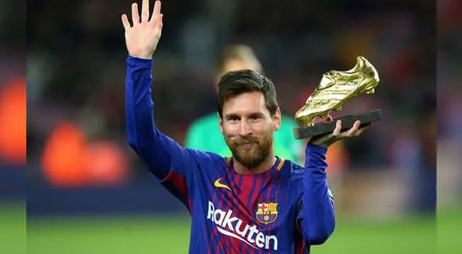 Lionel Messi tendrá su quinta Bota de Oro. Foto: EFE