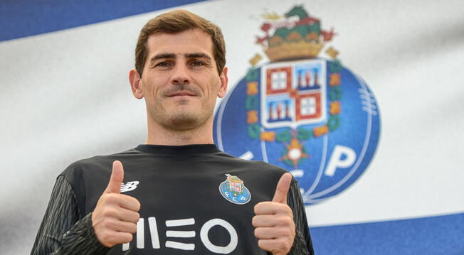 Iker Casillas renovó con Porto por una temporada más. Foto: Porto