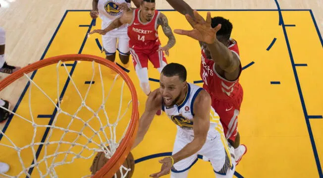 Houston Rockets y Golden State Warriors definirán el clasificado a la final de los playoffs de la NBA. Foto: EFE