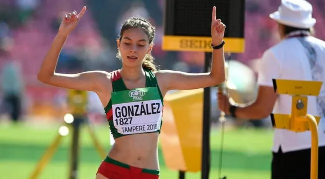 México: Alegna Gonzáles logró medalla de oro en el Mundial de Atletismo Sub-20
