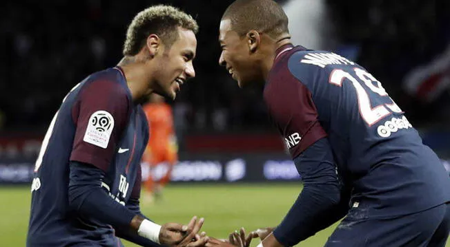 Neymar y Kylian Mbappé llevan una excelente relación en el PSG. Foto: EFE