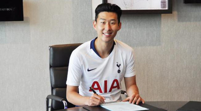 Son Heung-Min renovó con el Tottenham por las próximas cinco temporadas.