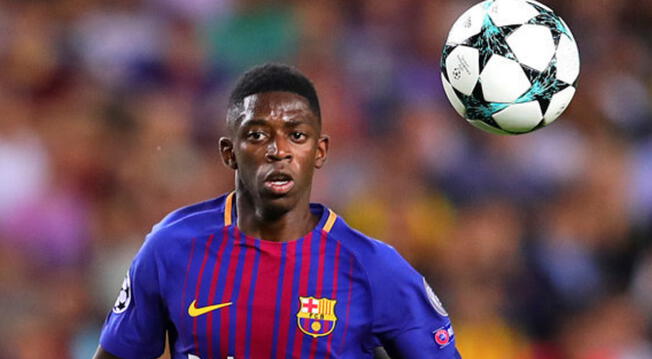 Barcelona niega partida de Ousmane Dembelé y lo declara intransferible