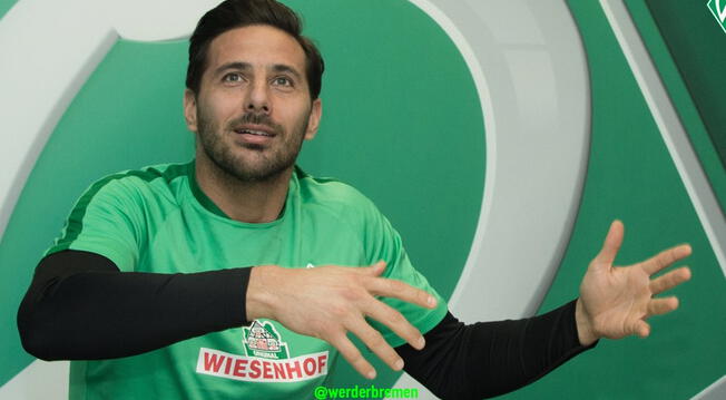 Claudio Pizarro volvió al Werder Bremen y el técnico le dedicó un mensjae especial | VIDEO
