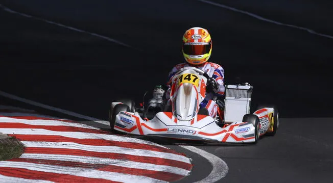 Kartista Matías Zagazeta presente en la gran final del Campeonato Europeo 
