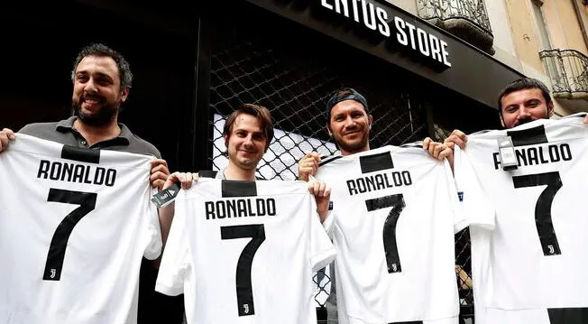 Cristiano Ronaldo: Camisetas con la Juventus se agotaron hasta septiembre