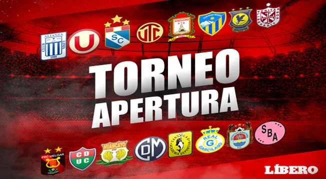 Tabla de posiciones y resultados del Torneo Apertura 2018.