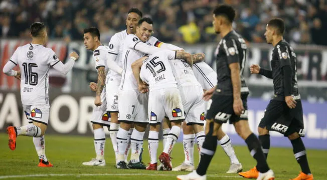 Colo Colo venció 1-0 a Corinthians por la ida de los octavos de final de la Copa Libertadores
