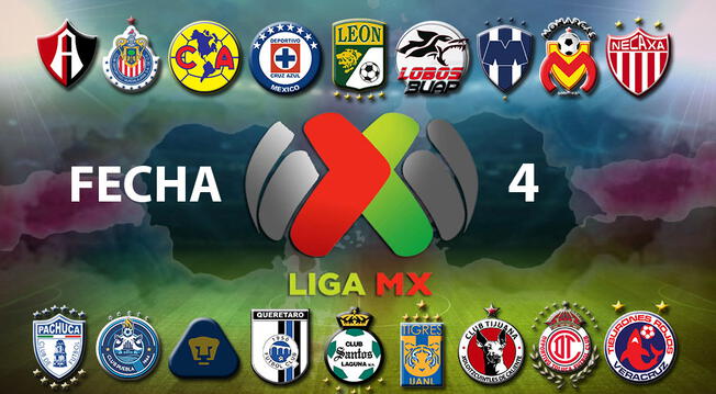 Liga MX: programación, horarios, resultados EN VIVO y tabla de posiciones de la fecha 4 del Apertura 2018 | Fútbol mexicano | América, Cruz Azul y Chivas de Guadalajara
