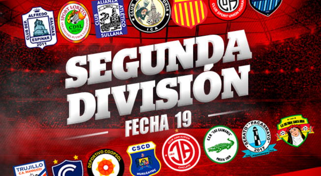 Segunda División: tabla de posiciones y resultados de la fecha 19