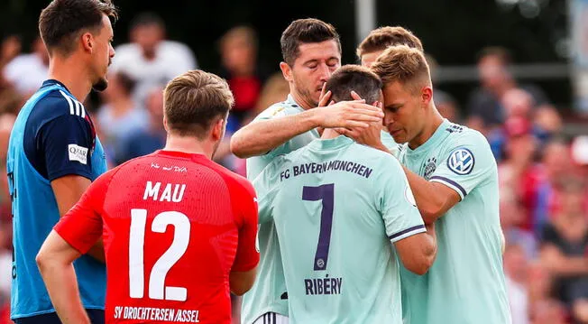 Robert Lewandowski clasifica al Bayern Múnich en la Copa de Alemania
