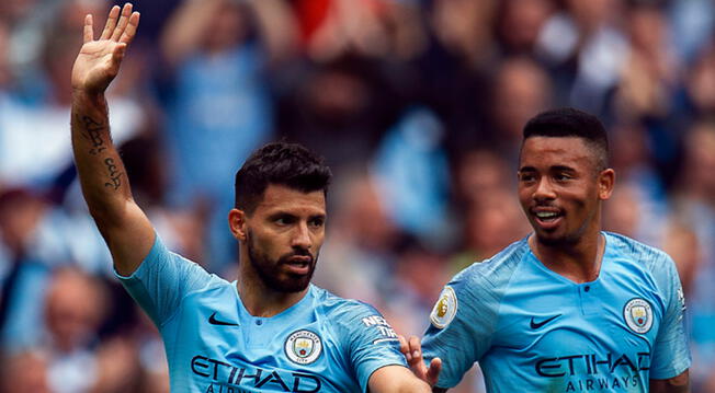 Manchester City vs Huddersfield EN VIVO: Sergio Agüero anotó el 1-0 | Video | Premier League.