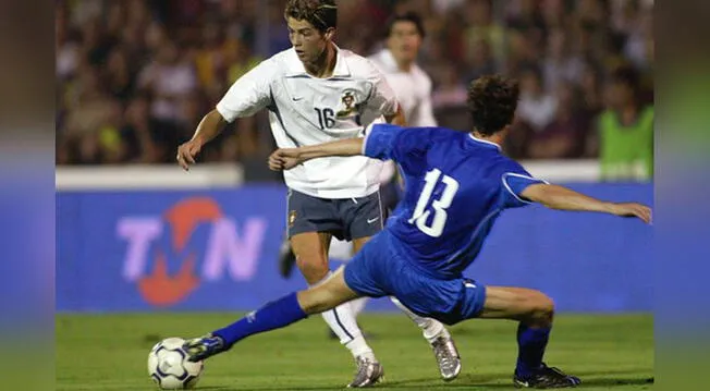 Hoy se cumplen 15 años del debut de Cristiano Ronaldo con la selección de Portugal [VIDEO]