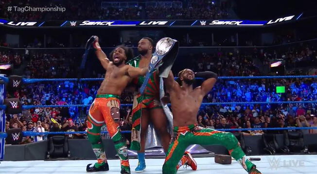 En WWE SmackDown, The New Day son los nuevos campeones en pareja.