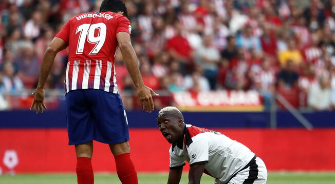 Youtube: Luis Advíncula fue increpado por Diego Costa durante duelo en la Liga Santander 