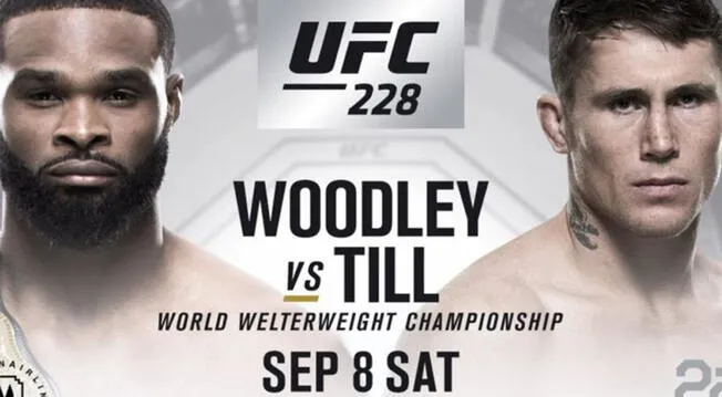 UFC 228 EN VIVO: Hora y canales para ver el evento realizado en Dallas 