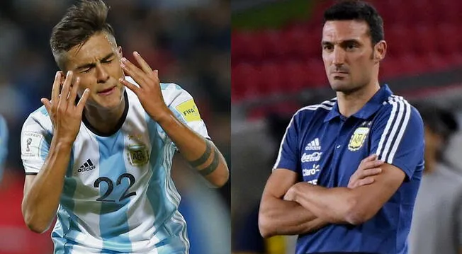 Suplencia de Paulo Dybala genera ira de su hermano contra Lionel Scaloni