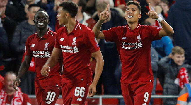 Liverpool derrotó 3-2 a PSG en la primera fecha de la Champions League.