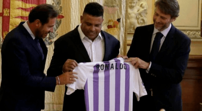 Ronaldo Nazario entrenará oficialmente en el Real Valladolid Club de Fútbol │ Fútbol Español │ Liga Santander 