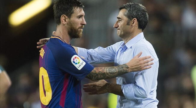 Barcelona: Ernesto Valverde aseguró que Lionel Messi mereció el premio The Best