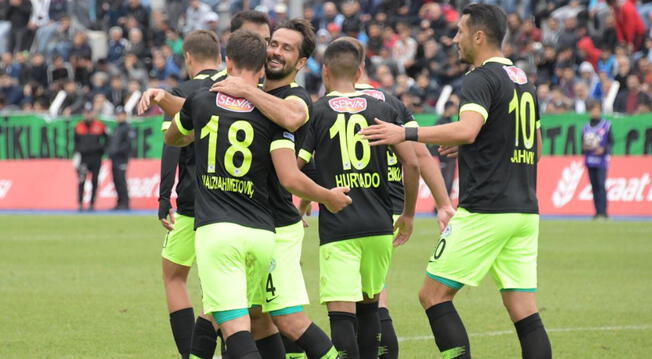 Paolo Hurtado y sus asistencias en la goleada del Konyaspor | Video | Selección Peruana.