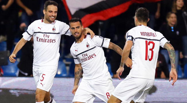 AC Milan venció 4-1 a Sassuolo por la fecha 7 de la Serie A.
