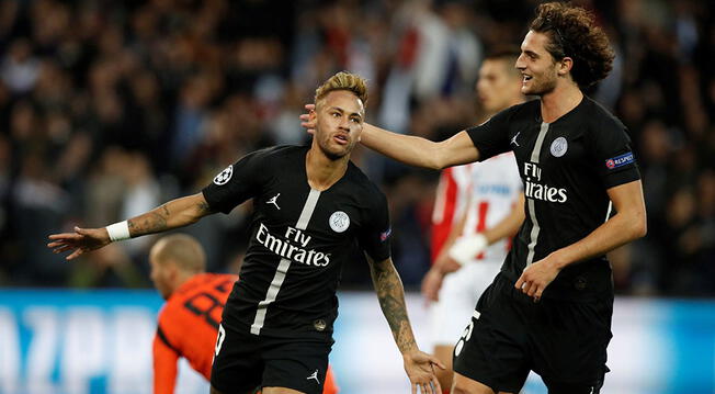 PSG vs Estrella Roja: Neymar, inició y terminó la goleada de los franceses.