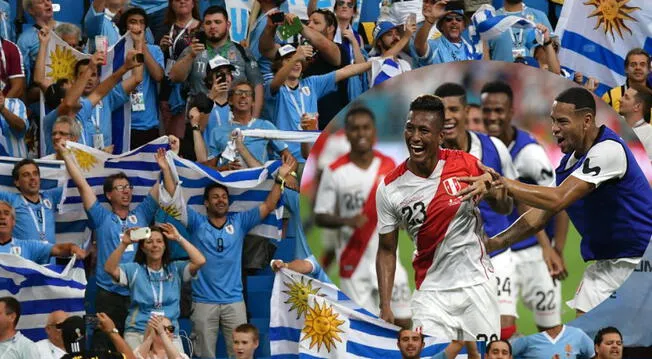 Selección Peruana: la hinchada uruguaya celebró la victoria de Perú a Chile 